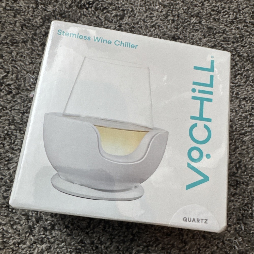 Stemless Wine Glass Chiller | Keep the Chill In Your Stemless Single Quartz New
